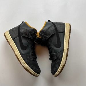 Vtg Nike Sb Dunk Hi High Skinny Print Tiger sneaker shoes US 6